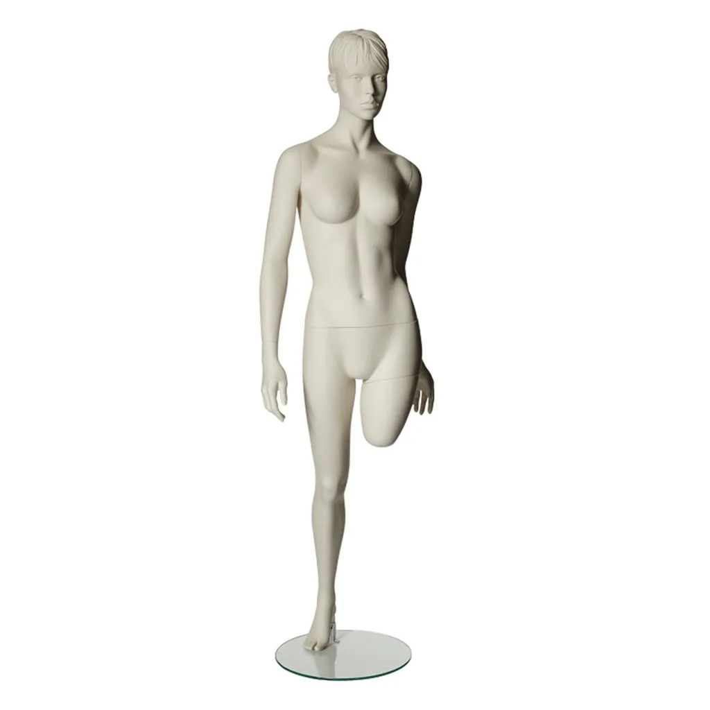 Female window mannequin, stylised, orthopedic