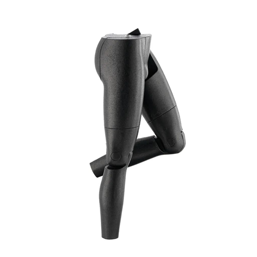 Movable leg display, men, black