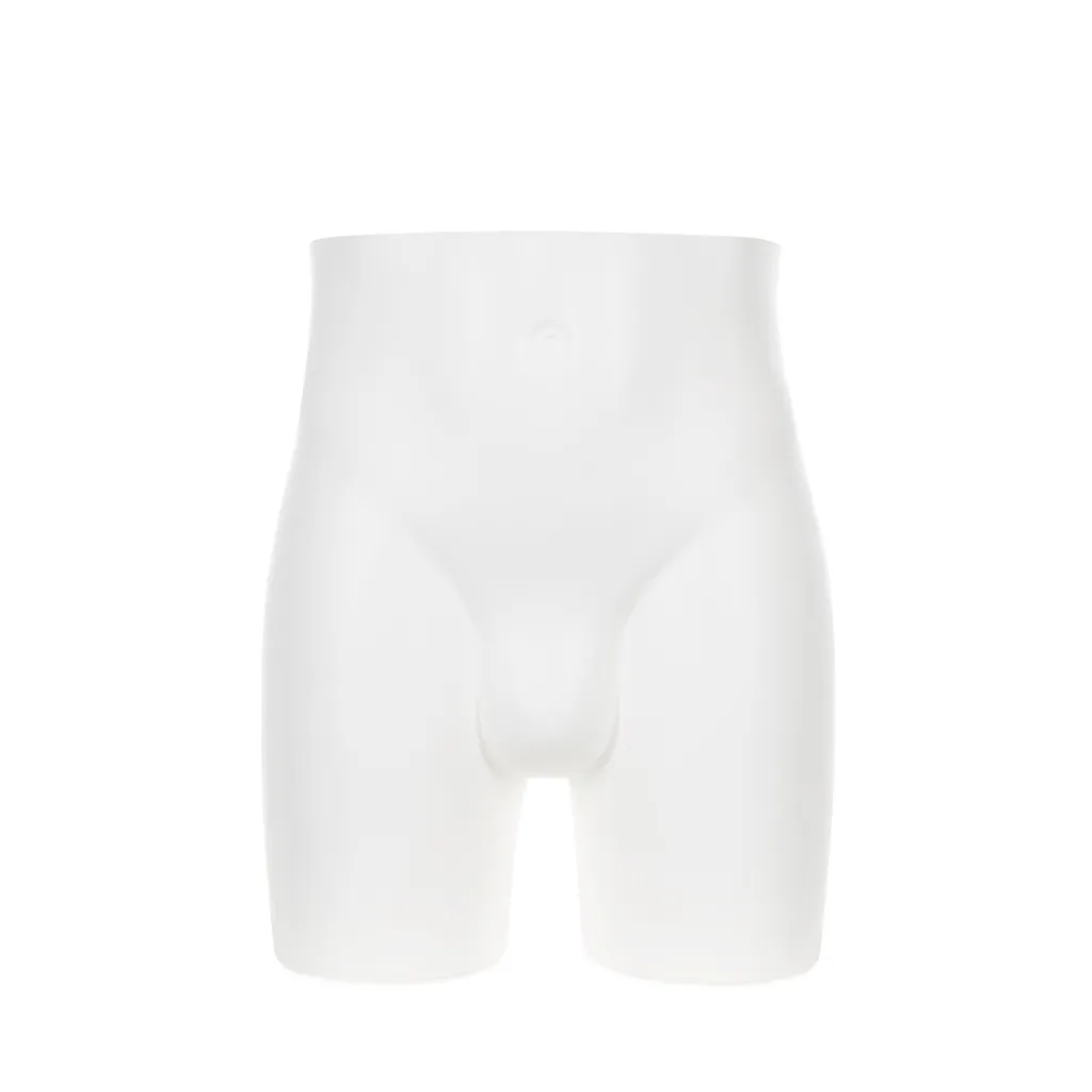 Fessier homme en plastique, plastique recyclable blanc, pose 2020U_WH