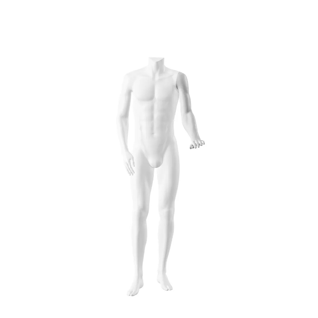 Left arm w hand for URBM311 mannequin, white