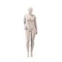 Mannequin lingerie, femme, bonnet D, couleur chair nude mat, pose debout 20D