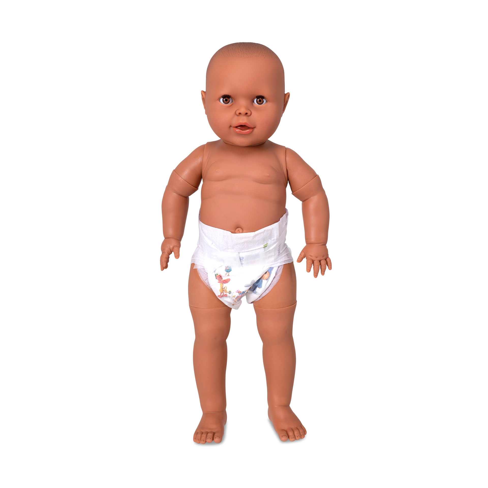 Realistische Babypuppe, europäische Hautfarbe, 6 Monate alt, Baby Doll Kollektion, Pose 61970