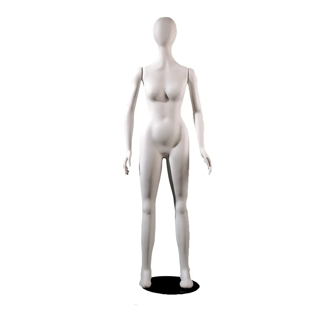 Mannequin femme flexible, tête abstraite, Polyflex