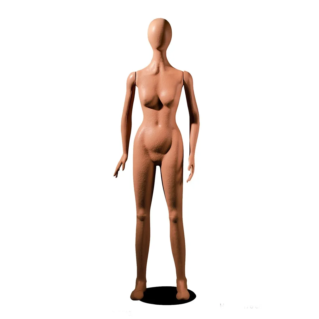 Flexible female mannequin  abstract head, Polyflex