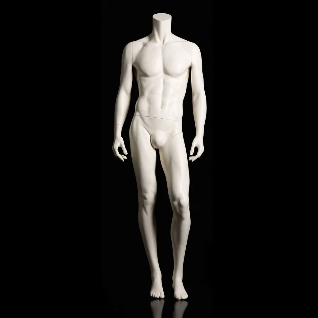 Male window mannequin, headless, Top models