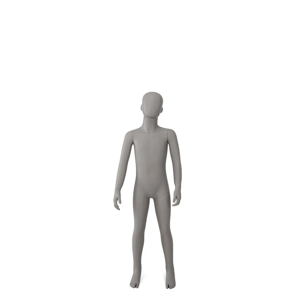 Kinderfigur abstraktem Kopf, 5 J., Strong