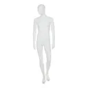 Mannequin homme visage interchangeable blanc