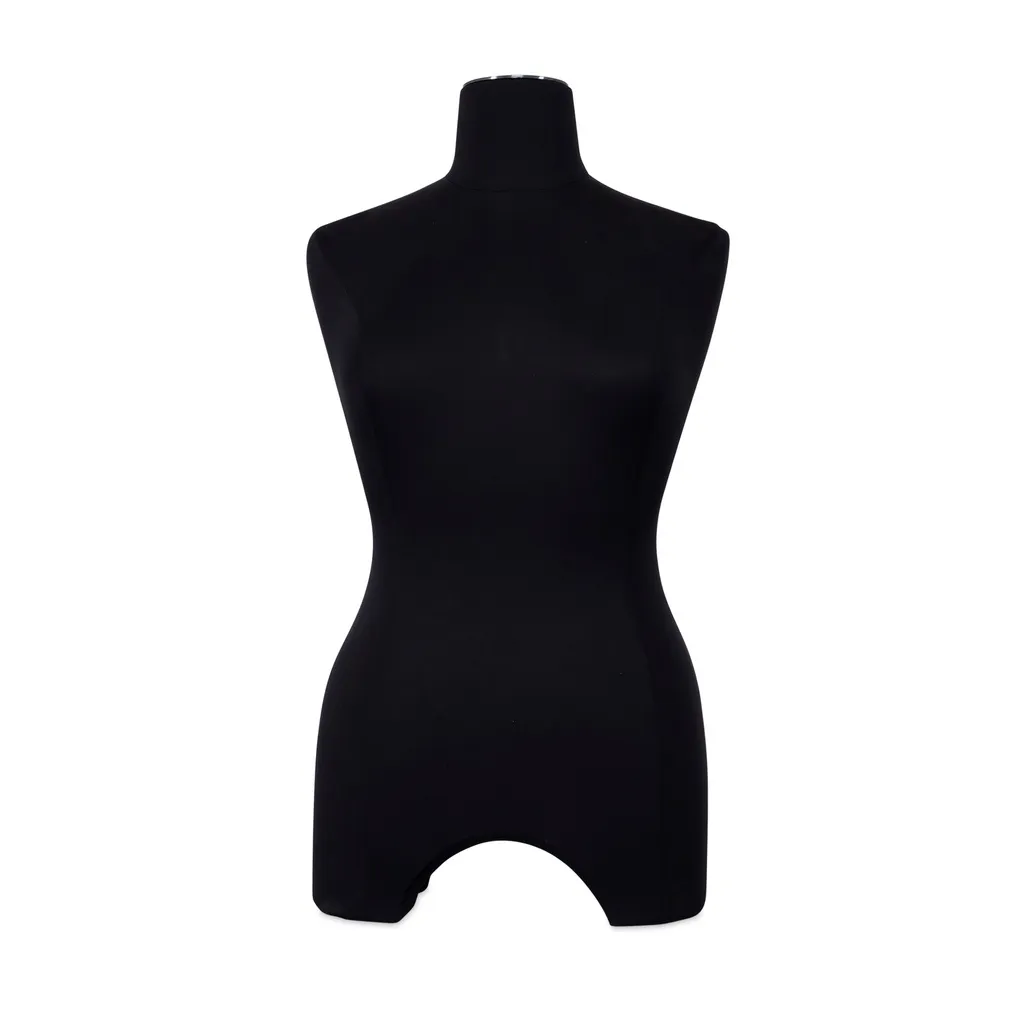 Busto mujer hasta las caderas, talla 44, negro