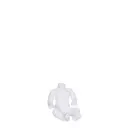 Mannequin enfant assis, sans tête, 1-3m, blanc