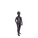 Mannequin enfant, tête abstraite, gris