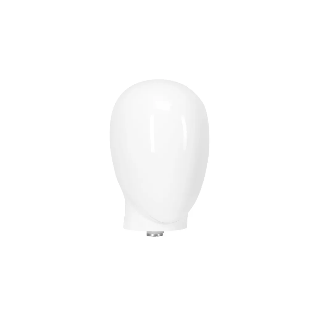 Unbreakable abstract women's balloon head, recyclable made of ABS plastic, glossy