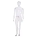 Mannequin de vitrine homme, transparent