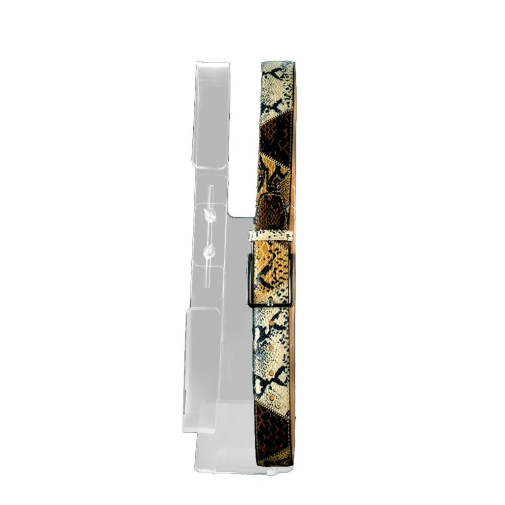 Belt display, height 45 cm, acryl transparent