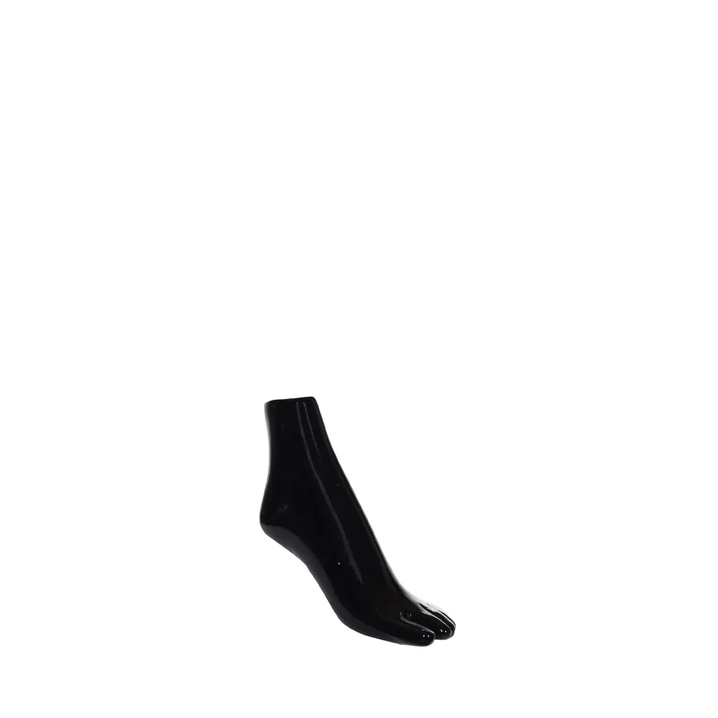 Female foot, polyethylene, black color