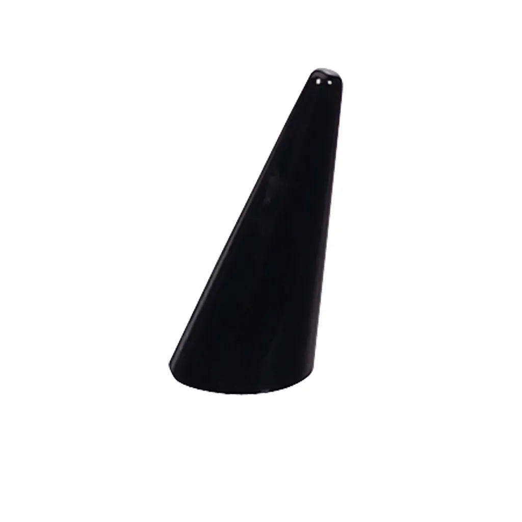 Ring display, conical, 5,5 cm, plexi, black