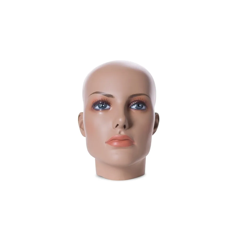 Realistic female head, FRP