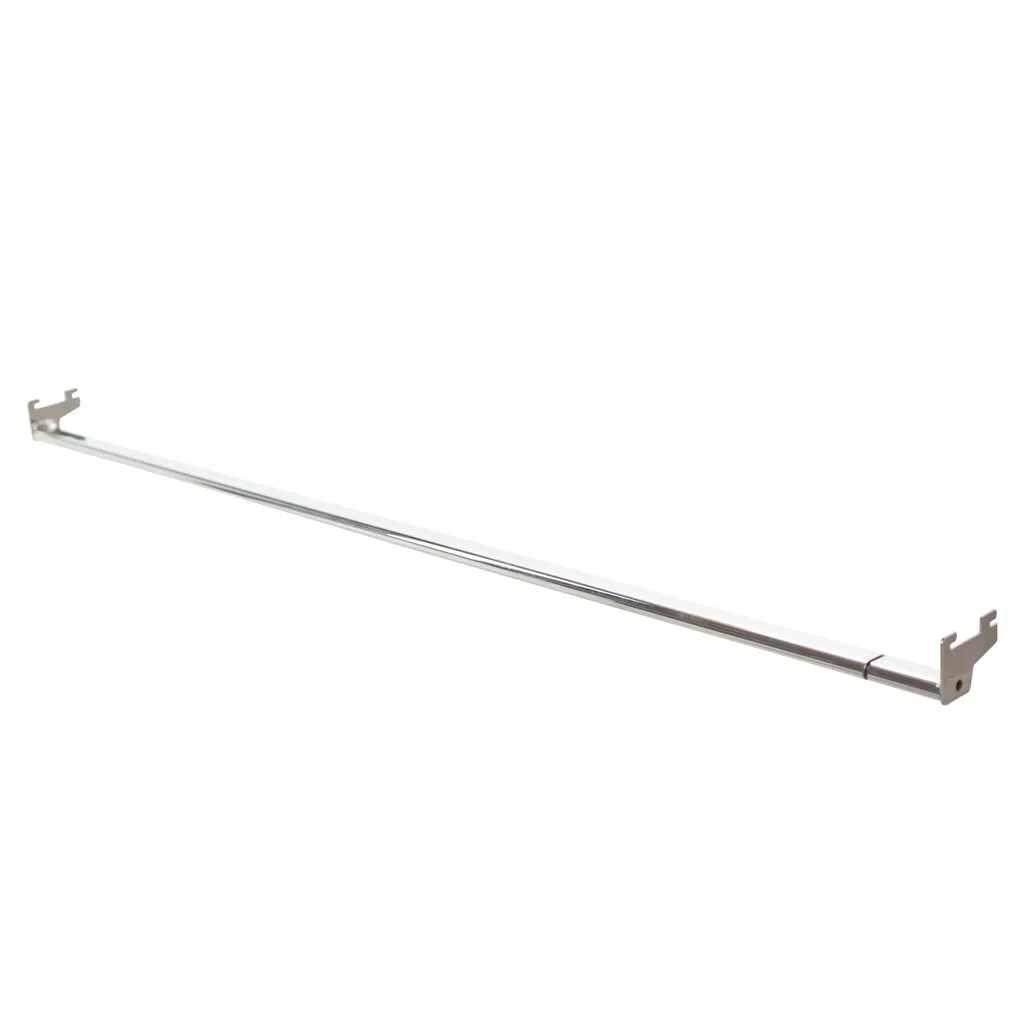 Straight hanging rail, 120 cm, chrome