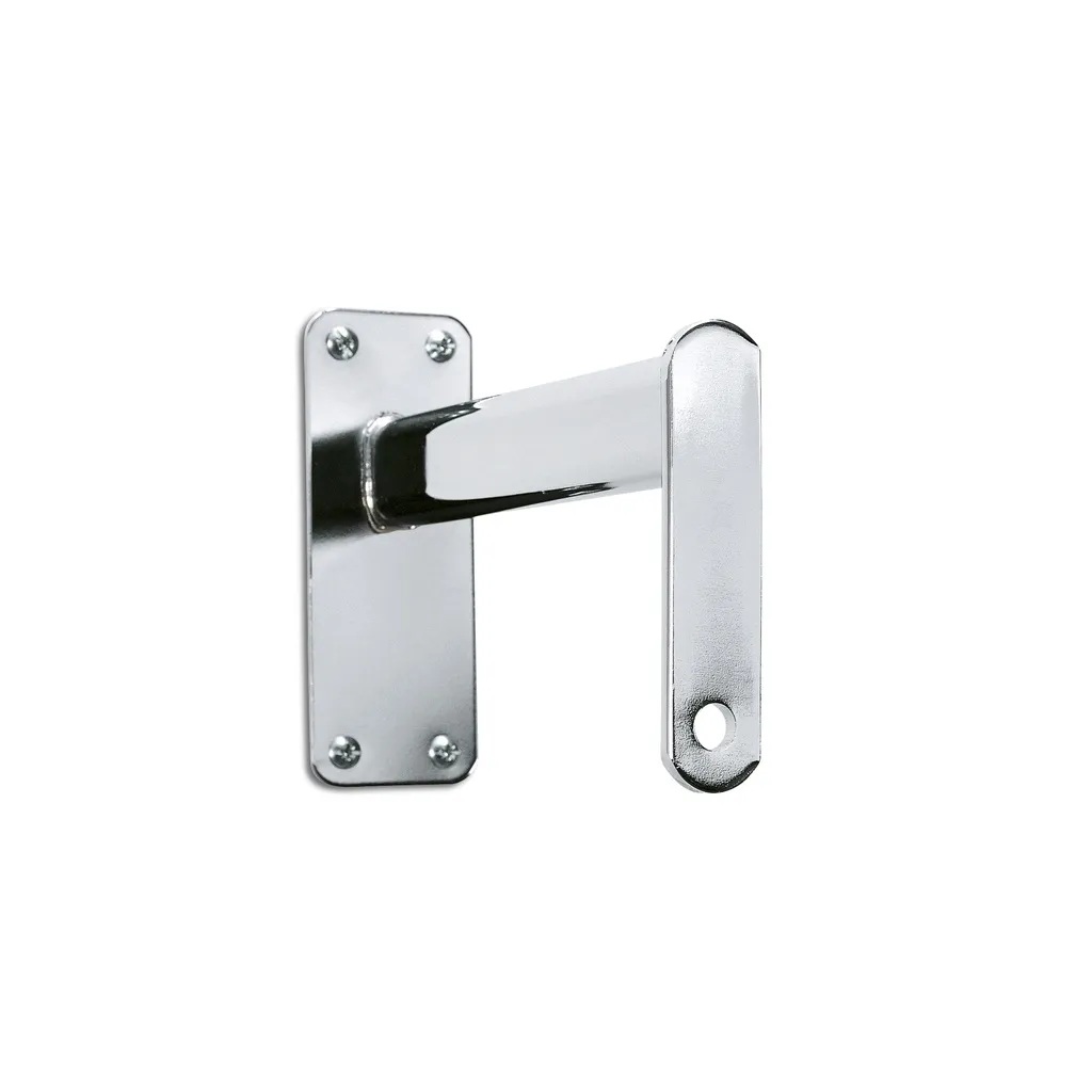 Wall bracket, neck fixation, chromed metal