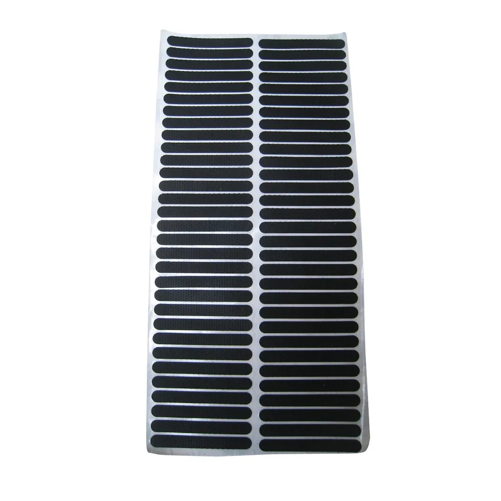 Non-slip strip for shoulders, black color, 74 pcs per unit