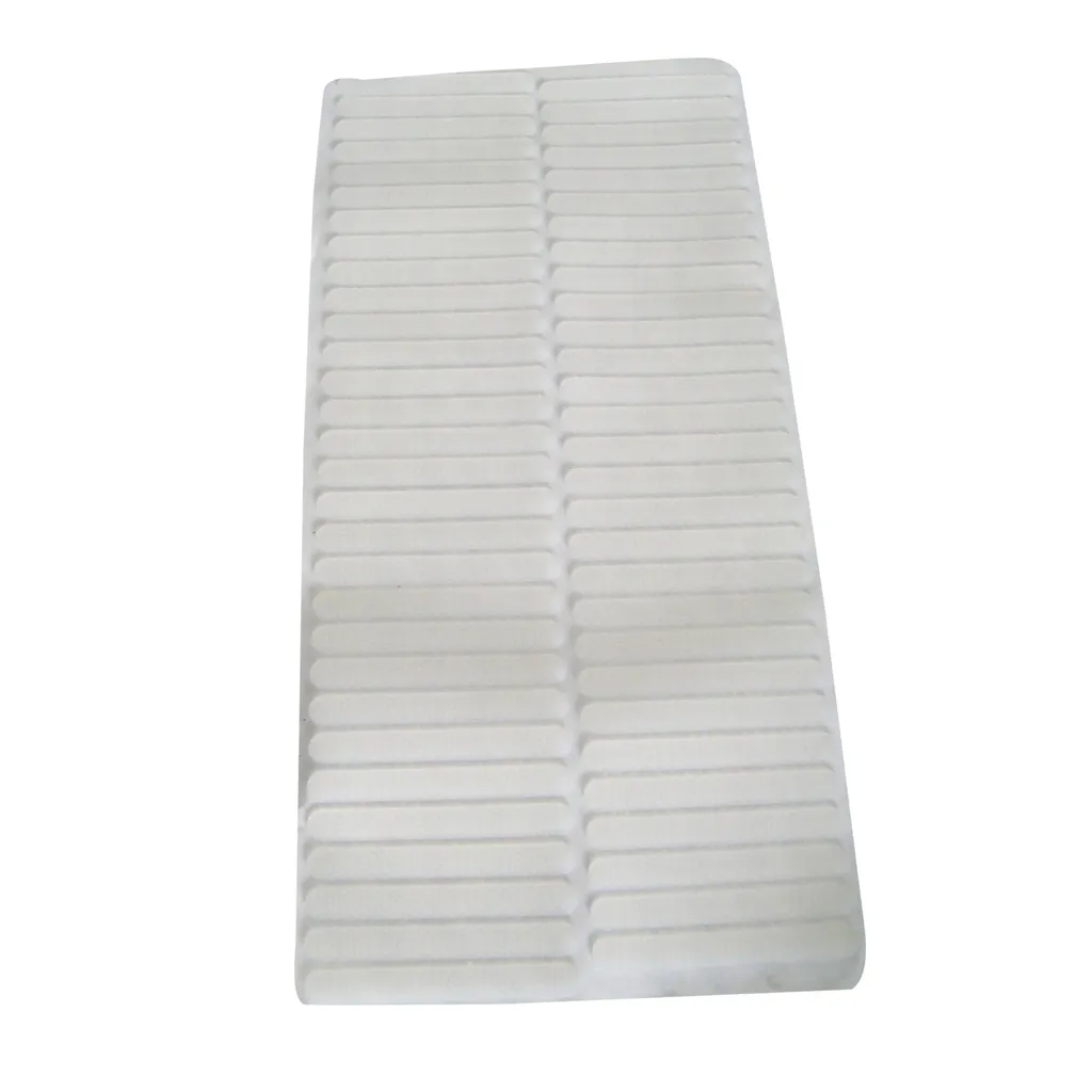 Silicone kleefstrip voor kleerhanger, transparant, unit van 74 stuks (voor 37 hangers)