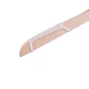 Bandes antidérapantes en silicone pour cintre, blanches, sachet de 50 paires (100 pièces)