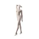 Lingerie mannequin, female, B-cup, nude skin color mat, standing pose 01B