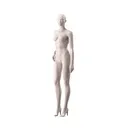 Maniquí de lencería mujer, copa B, color de piel nude, postura de pie 02B