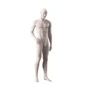 Lingerie mannequin, male, nude skin color mat, standing pose 51