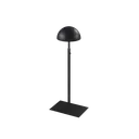 Hat display stand, for displaying hats and caps, black powder-coated steel