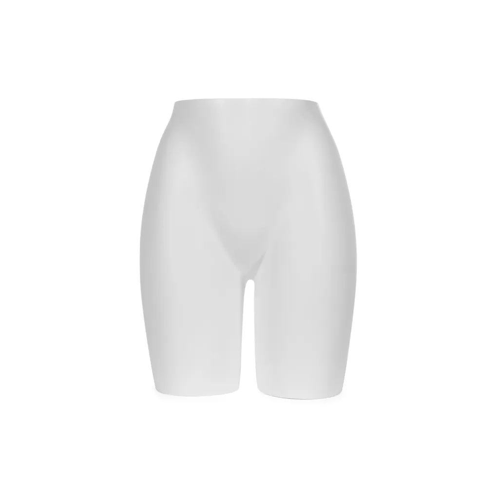 Fessier femme lingerie à poser, blanc mat