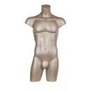 Male torso, Sensual, FRP, metallic skin color