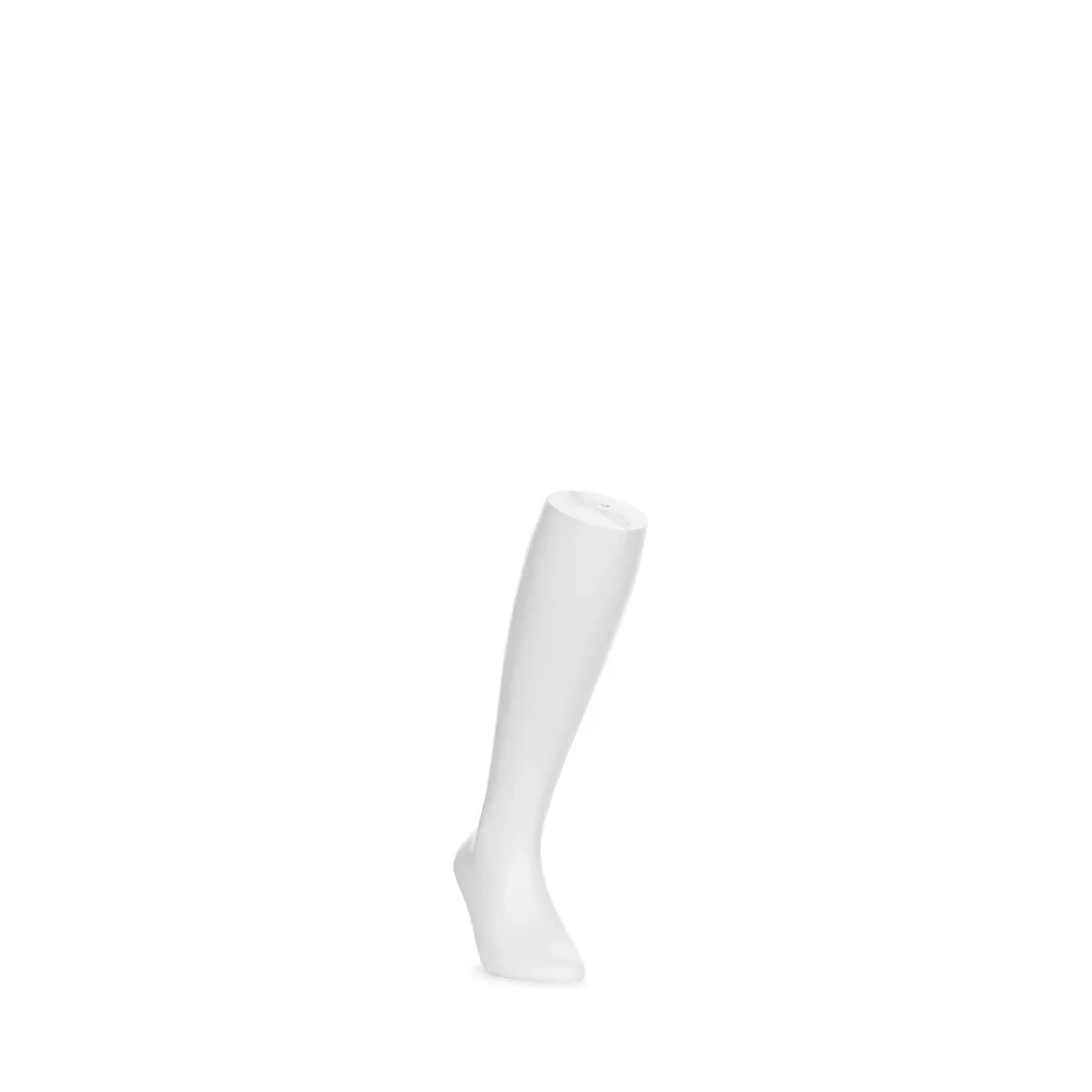 Child leg, freestanding, FRP,precolored white mat