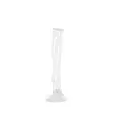 Female leg, pvc, transparent, including support