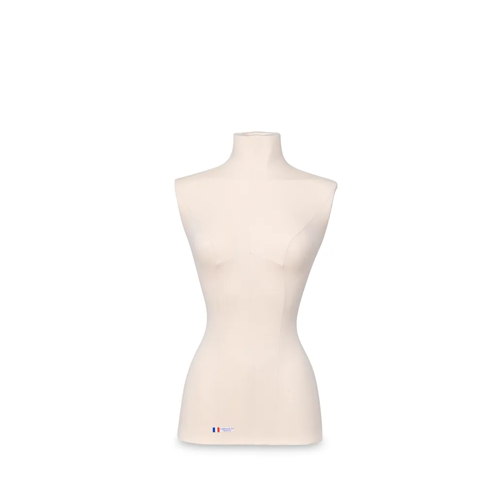 Female couture torso, Atelier, small, jersey ecru