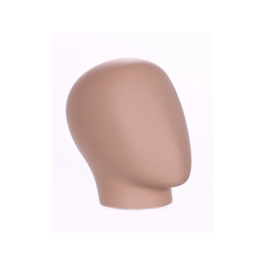 Egg shaped male head, FRP, skin color