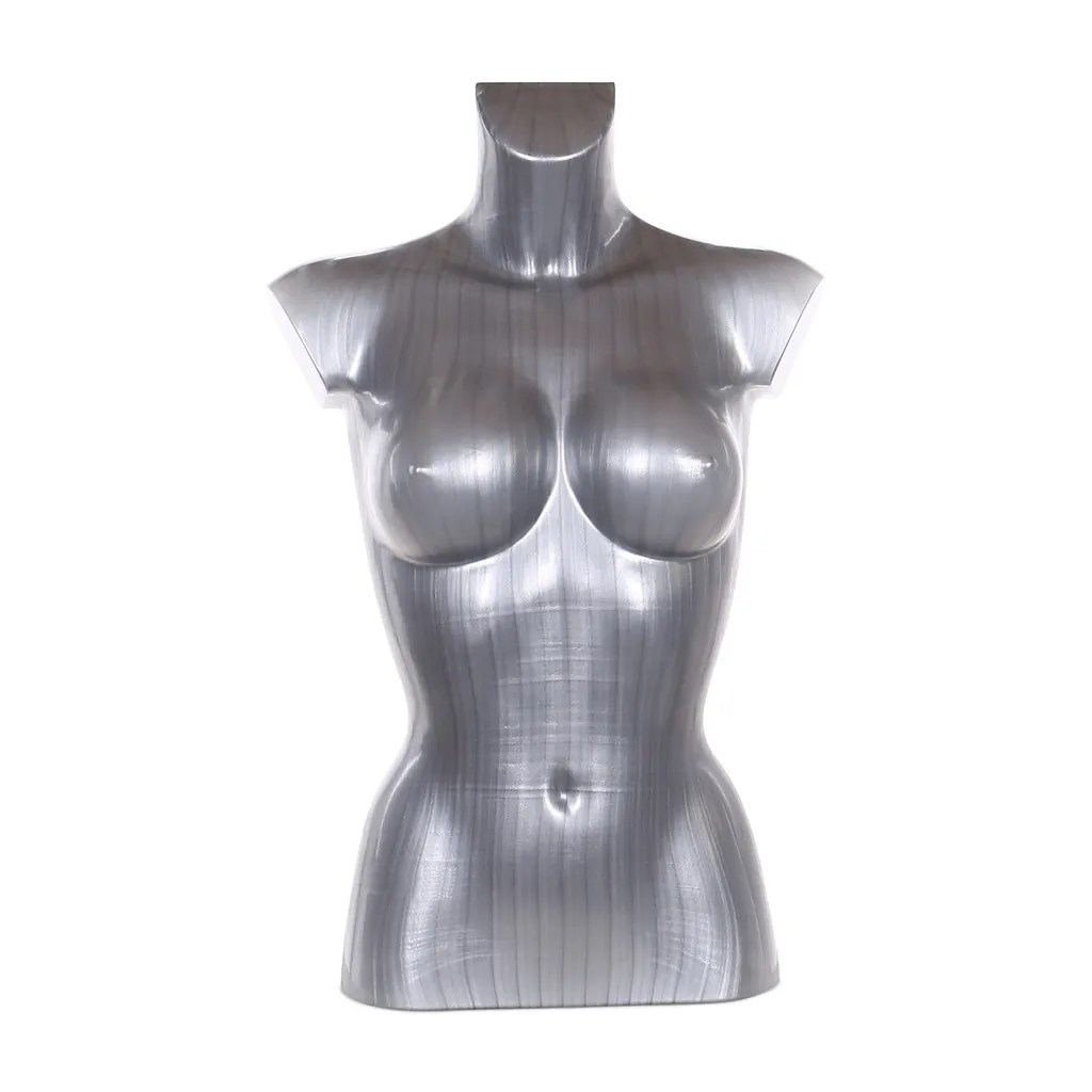 Female torso, Show performance, silver