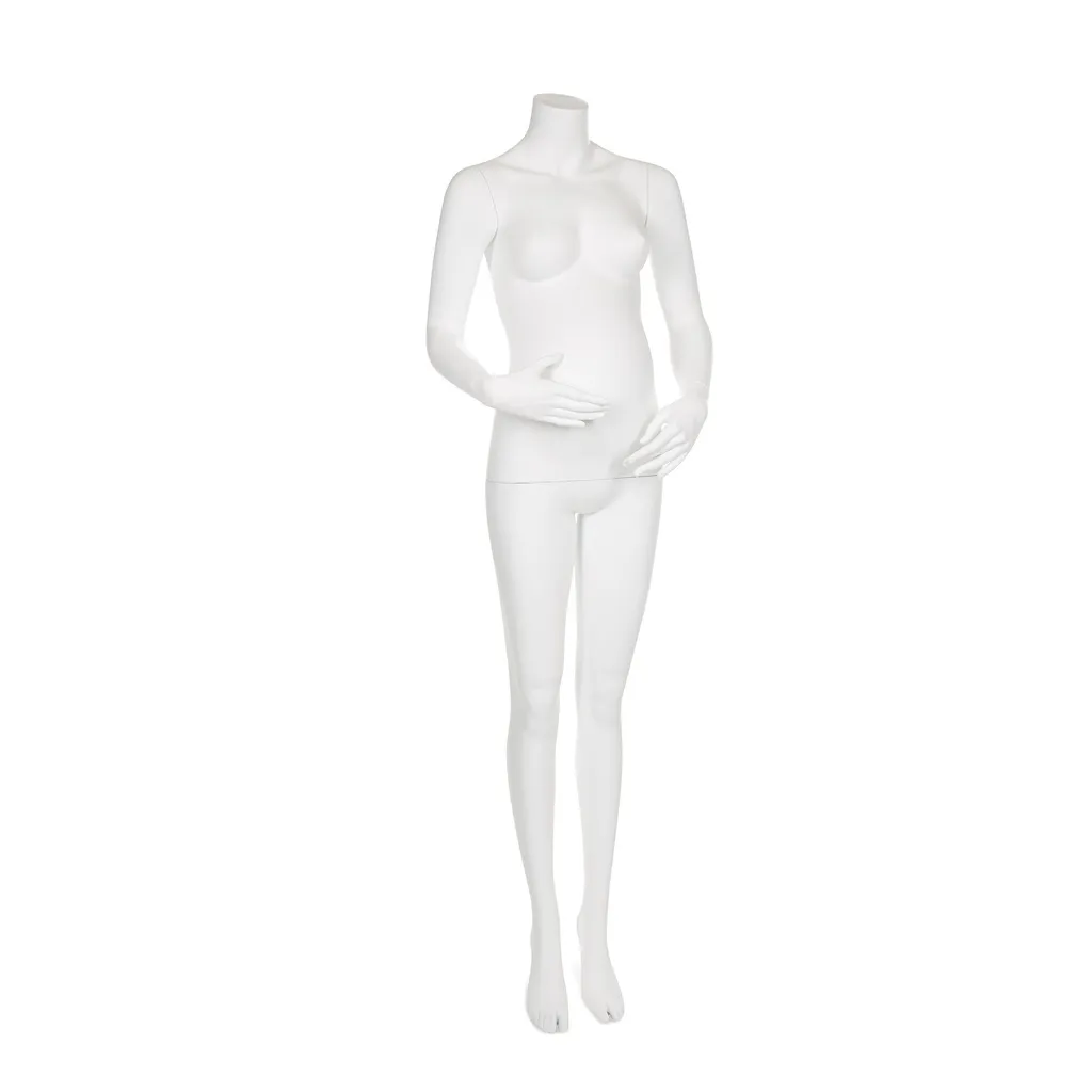 Pregnant female window mannequin no head,Maternity