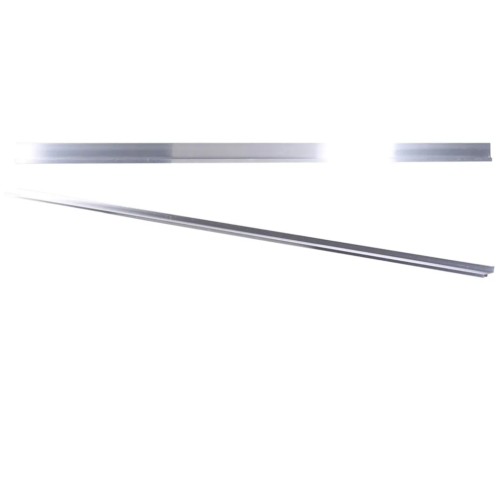 Aluminium profile for glass shelf, 120 cm