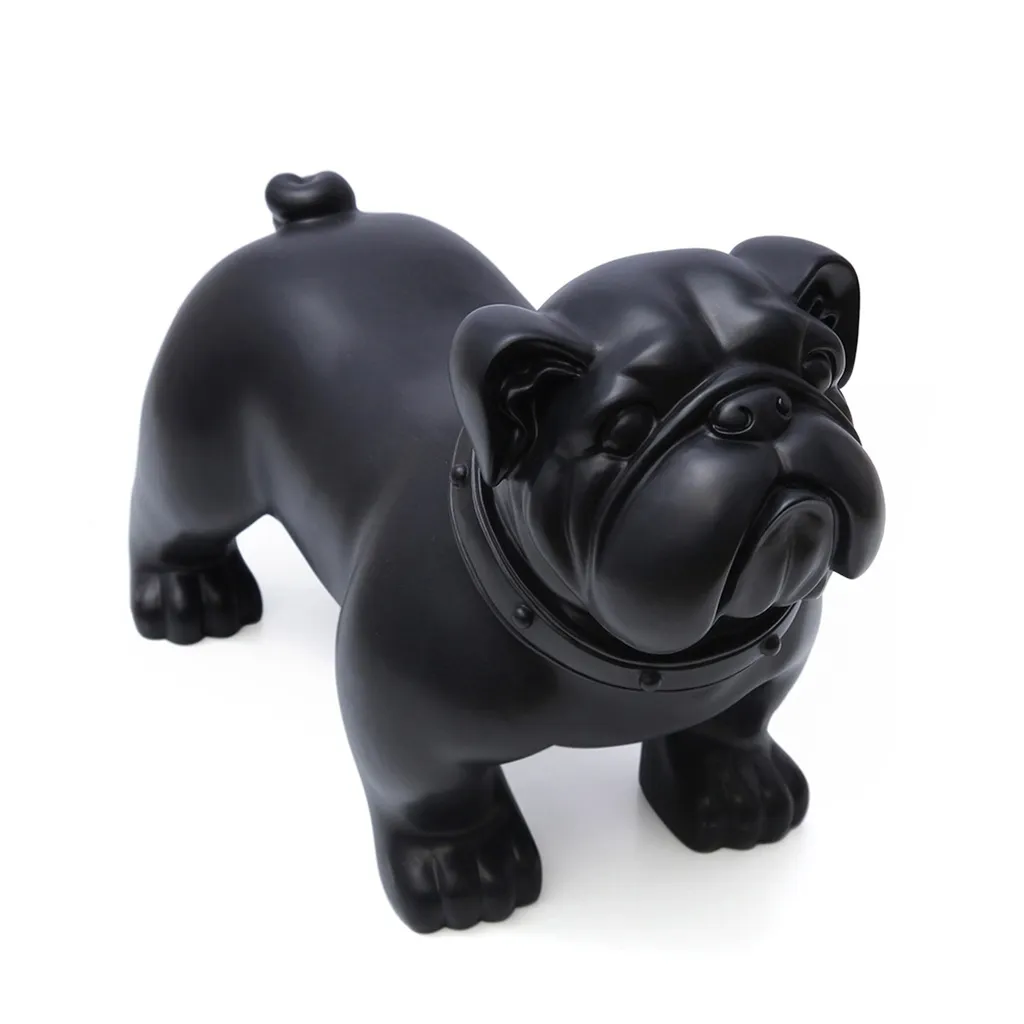 Dog, plastic, black color