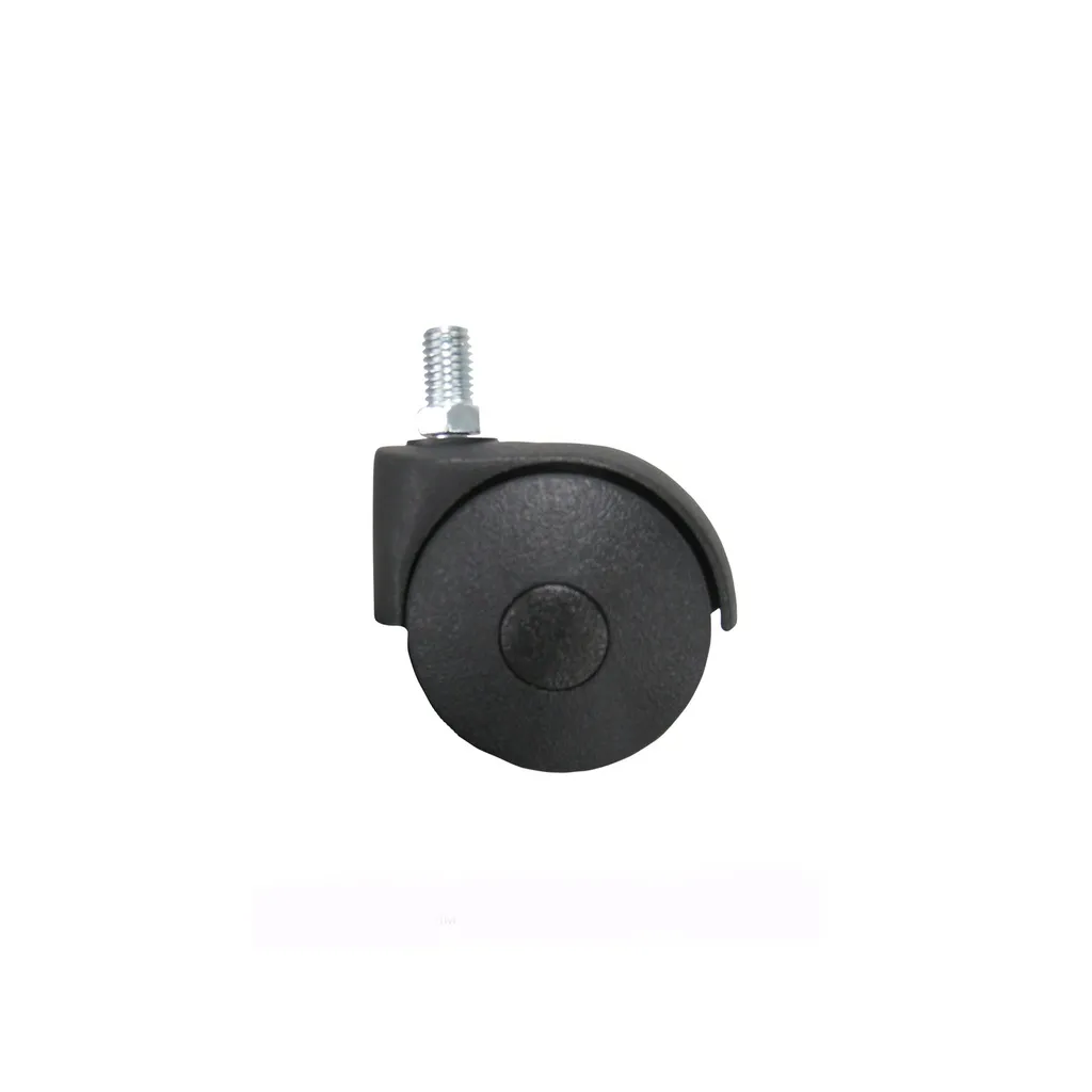 Caster diam. 5 cm, screw thread 1,5 cm, no brake