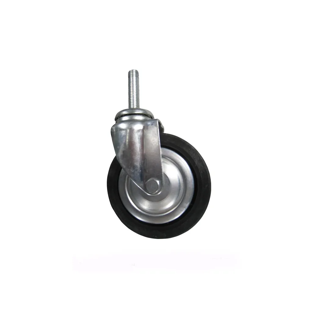 Caster diam. 8 cm, screw thread 4 cm, no brake