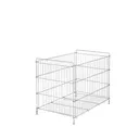 Grid basket, chrome, on feet, height 70 cm