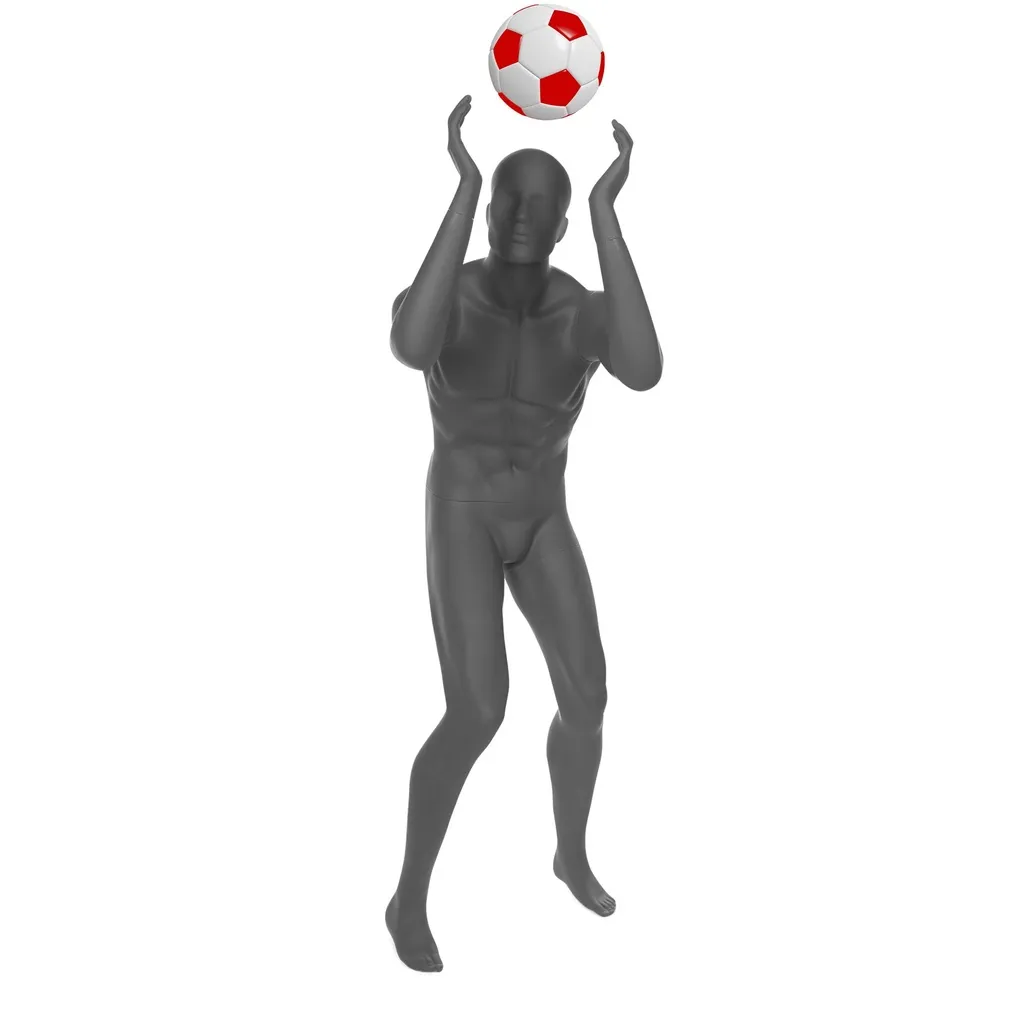 Male mannequin abstract, goalkeeper, Top  Sports