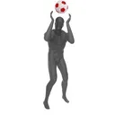 Male mannequin abstract, goalkeeper, Top  Sports