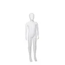 Cheap mannequin, child, 8 year, detachable head, white mat colour, standing pose 23