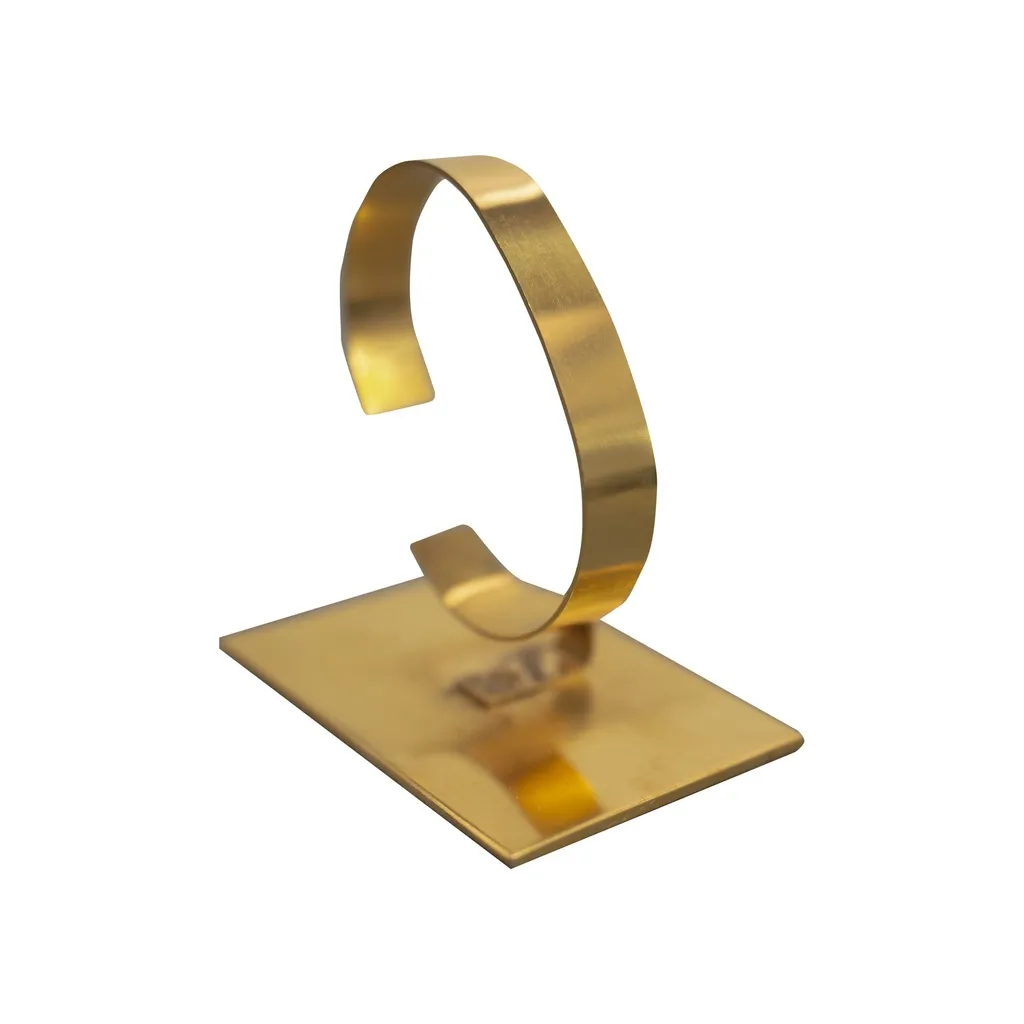 Horloge display, gouden kleur