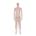 Female mannequin realistic head, fully adjustable