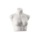 Torso de lencería, dama, copa C, blanco cálido, pose 102