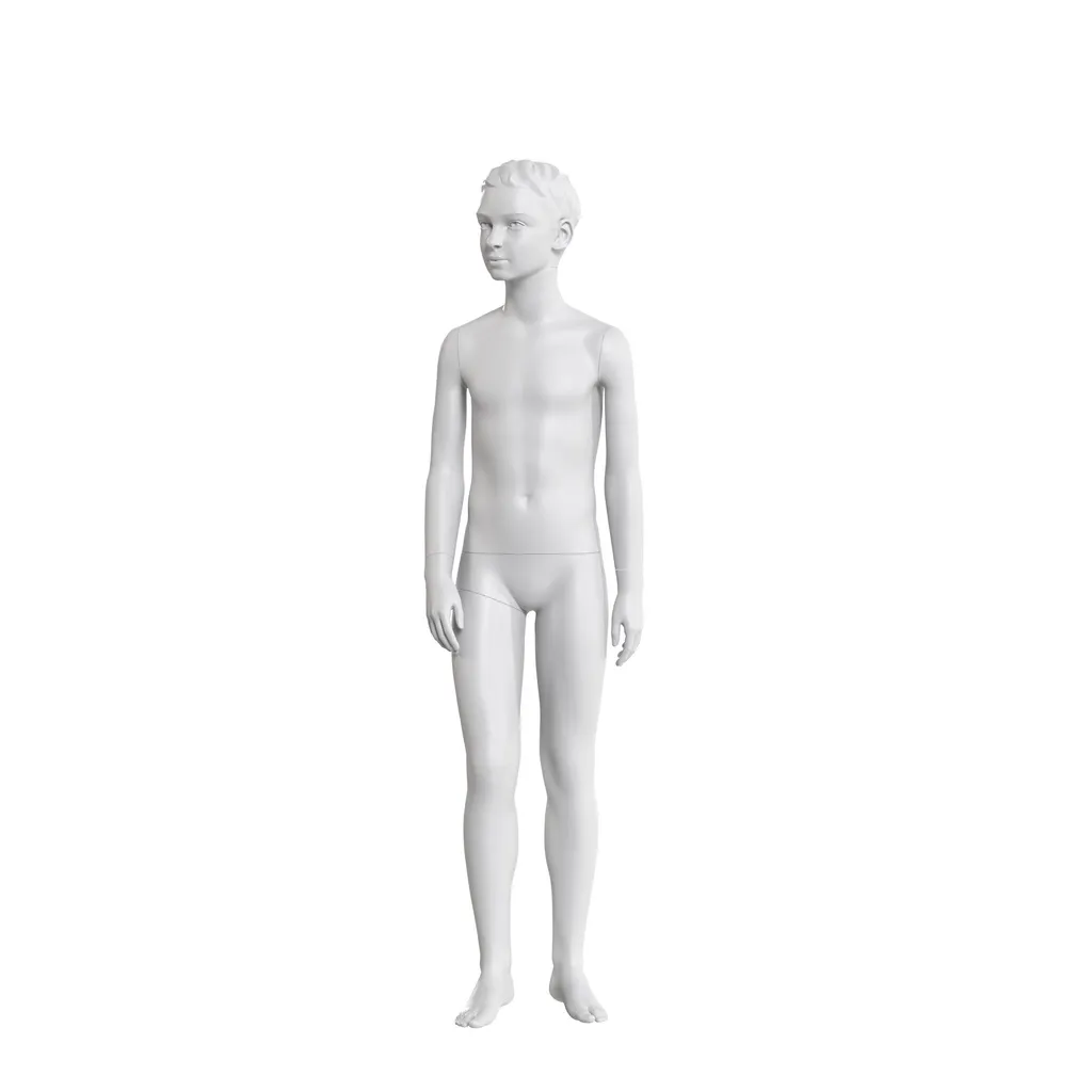 Abstract child mannequin, 8 years, grey, Boho Chic