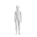 Mannequin enfant abstraite, 8 ans, gris, Boho Chic